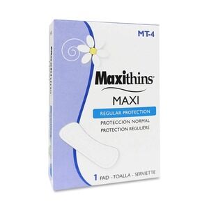 Hospeco MaxiThins Maxi Pads For Vending Machines, 50‎ Pack Individually Packed